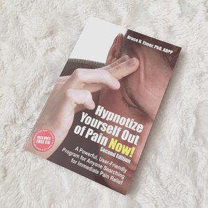 'Hypnotize Yourself Out of Pain Now' Bruce Eimer Softcover Book + Audio CD